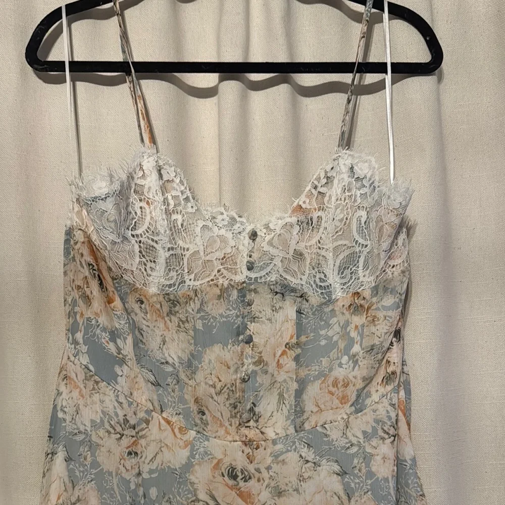 New with tags! Floral Lace Maxi Dress - Picture 2 of 5